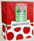 Traditional Gift Bag With Matching Tissue - Sg Red Dot Large