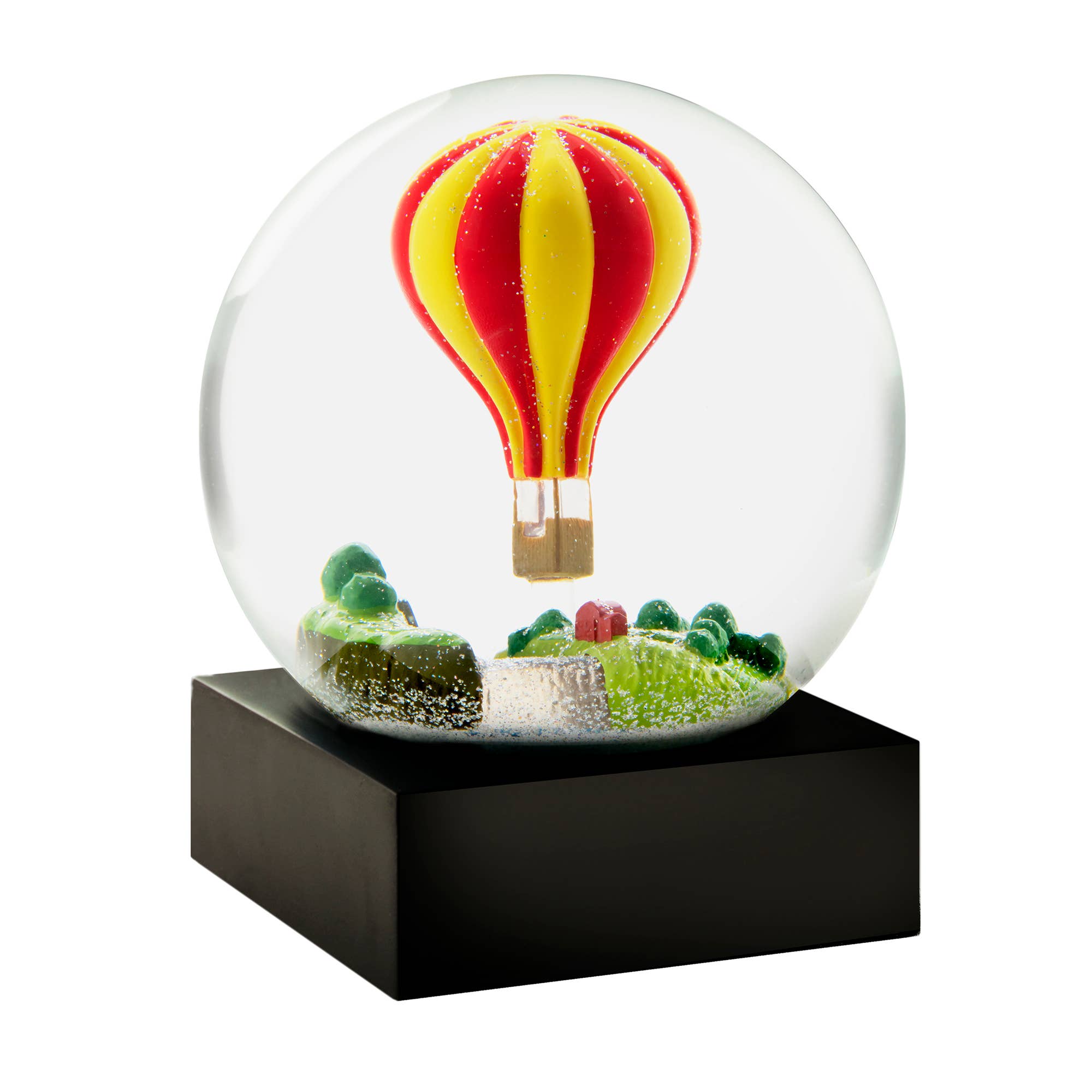 Hot Air Balloon Snow Globe