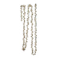 9 Foot Iridescent and Gold Beaded Garland