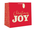 Square Jumbo Gift Bag - Christmas Joy