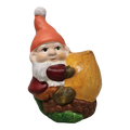 Terracotta Gnome with Acorn