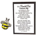 The Bumble Bee Cannot Fly - Charm