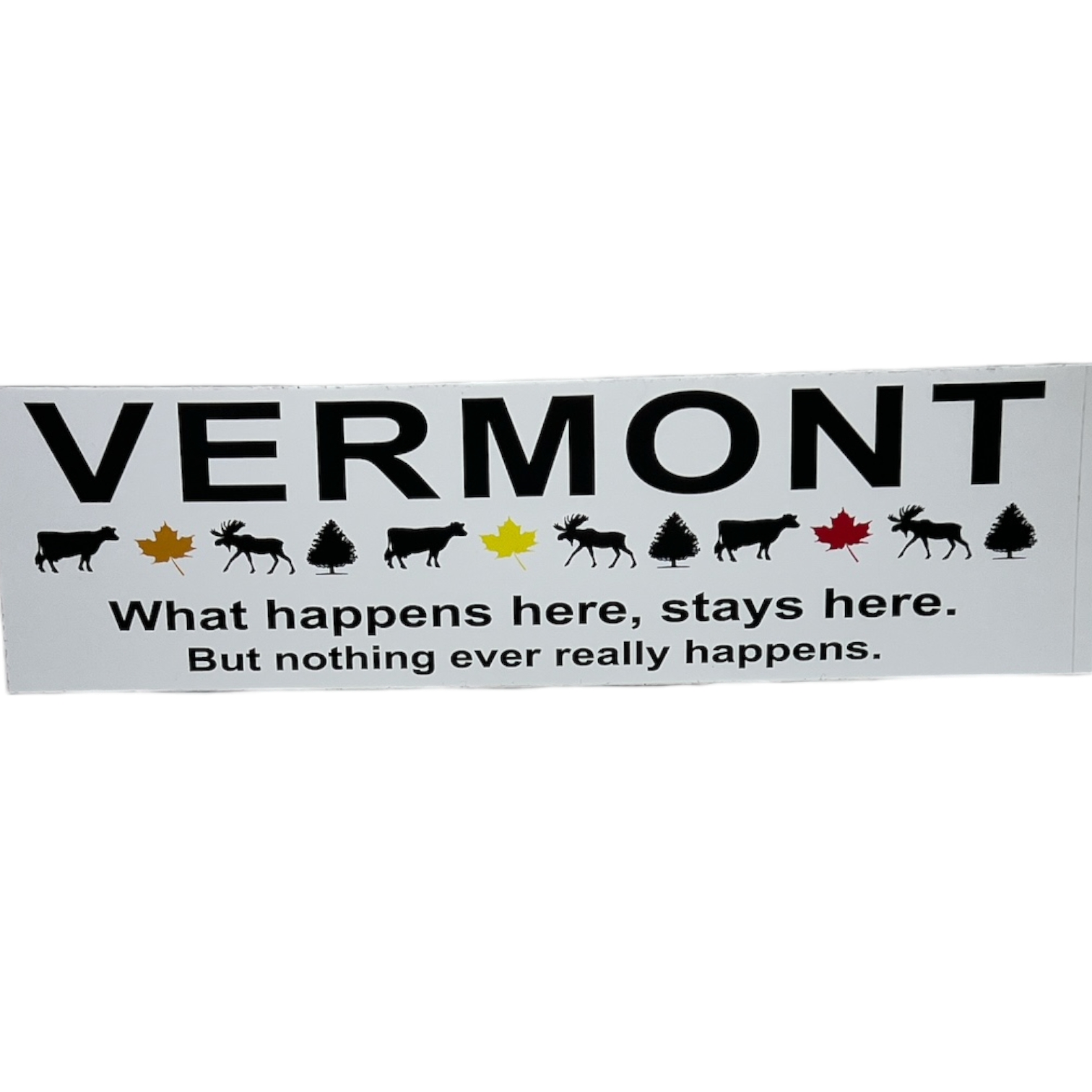What Happens Bumper Sticker