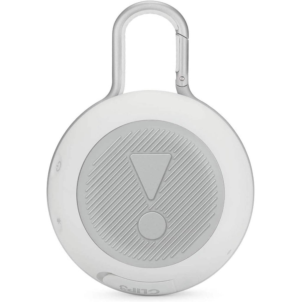 JBL Clip 3 Portable Waterproof Wireless Bluetooth Speaker - White