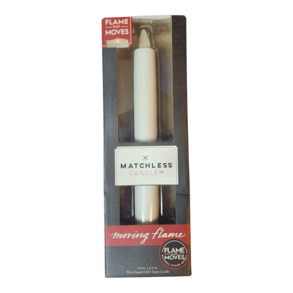 Matchless Candle Moving Flame Taper Candle