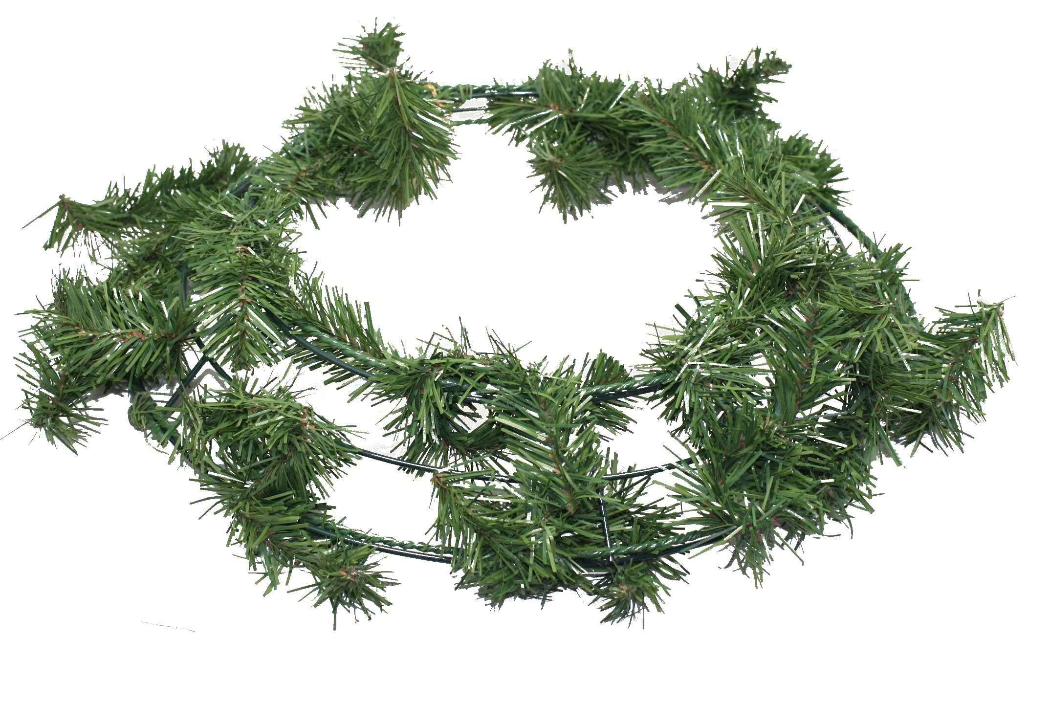 Green Wreath Frame Ribbon
