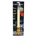 Newport LED Window Candle - Dixie - Brass with Sensor
