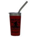 Vermont Bigfoot Stainless Steel 2oz Shooter  - Red