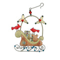 Cardinal Sleigh Ornament