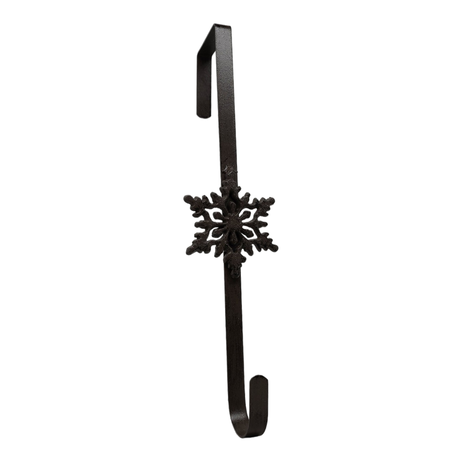 Cast Iron Wreath Holder - Snowflake