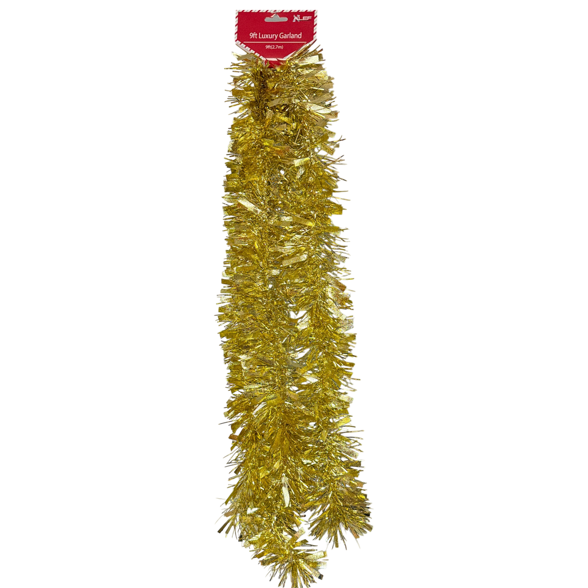 9 Foot Luxury Garland - Gold