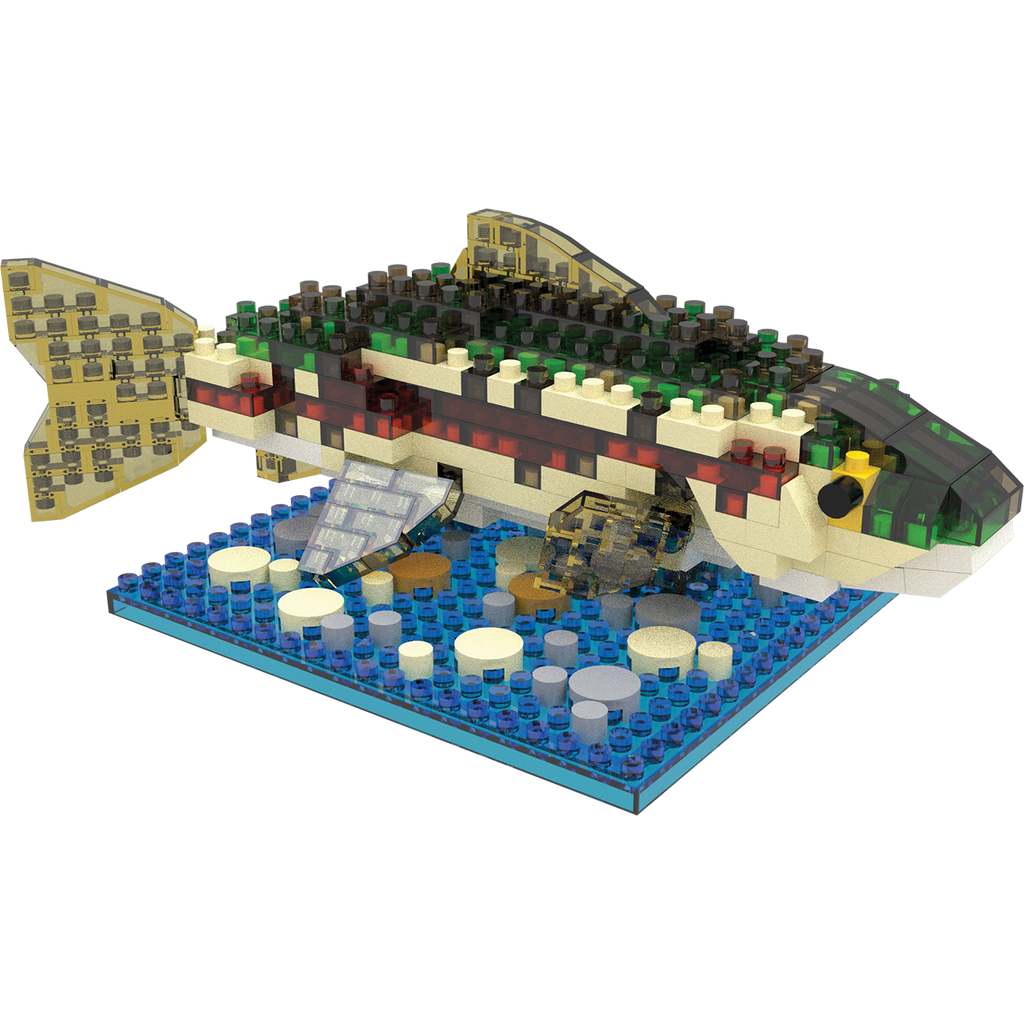 Mini Building Blocks - Rainbow Trout