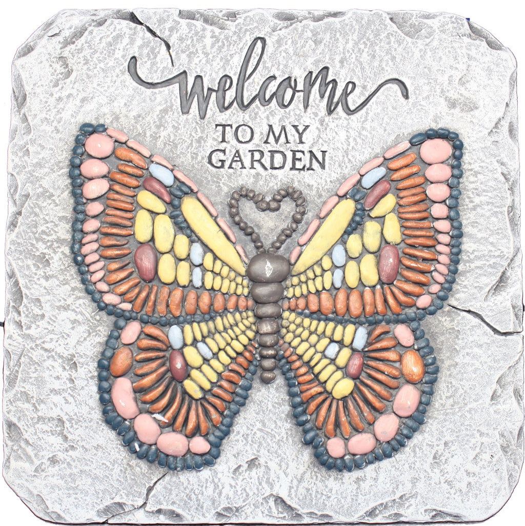 Cement Garden Friends Stepping Stone - Bless Our Home