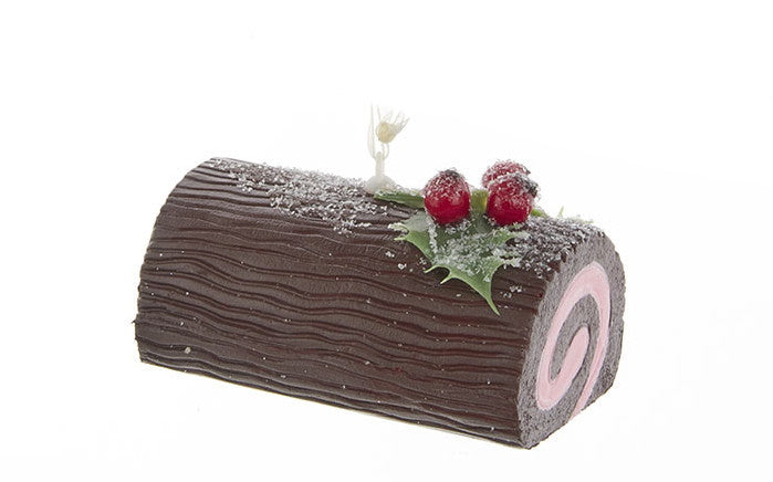 Yule Log Cake Ornament -