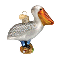 Pelican Glass Blown Ornament