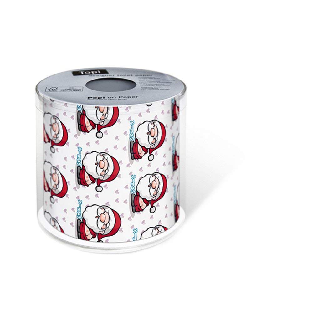 Christmas Design Toilet Paper Roll - Hearts