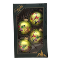 Krebs Value Glass Ornament 4 pack - Jesters and Elves