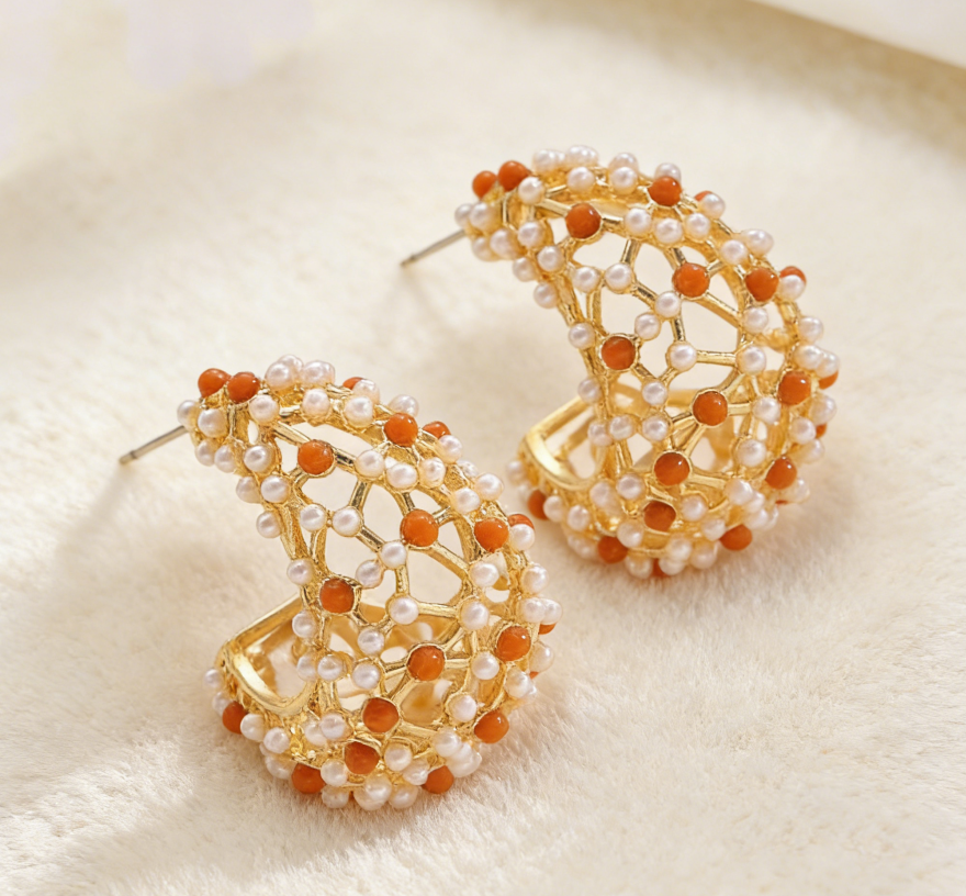 French Vintage Palace Star Earrings