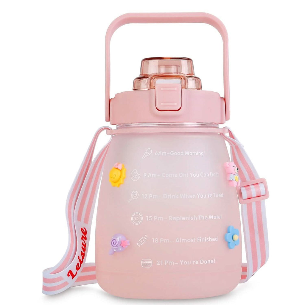 Kawaii Water Bottle with Straw