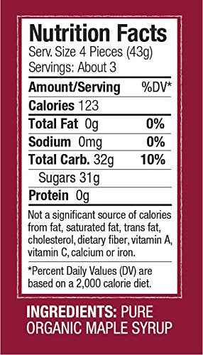 4.5 Ounce Maple Sugar Candy