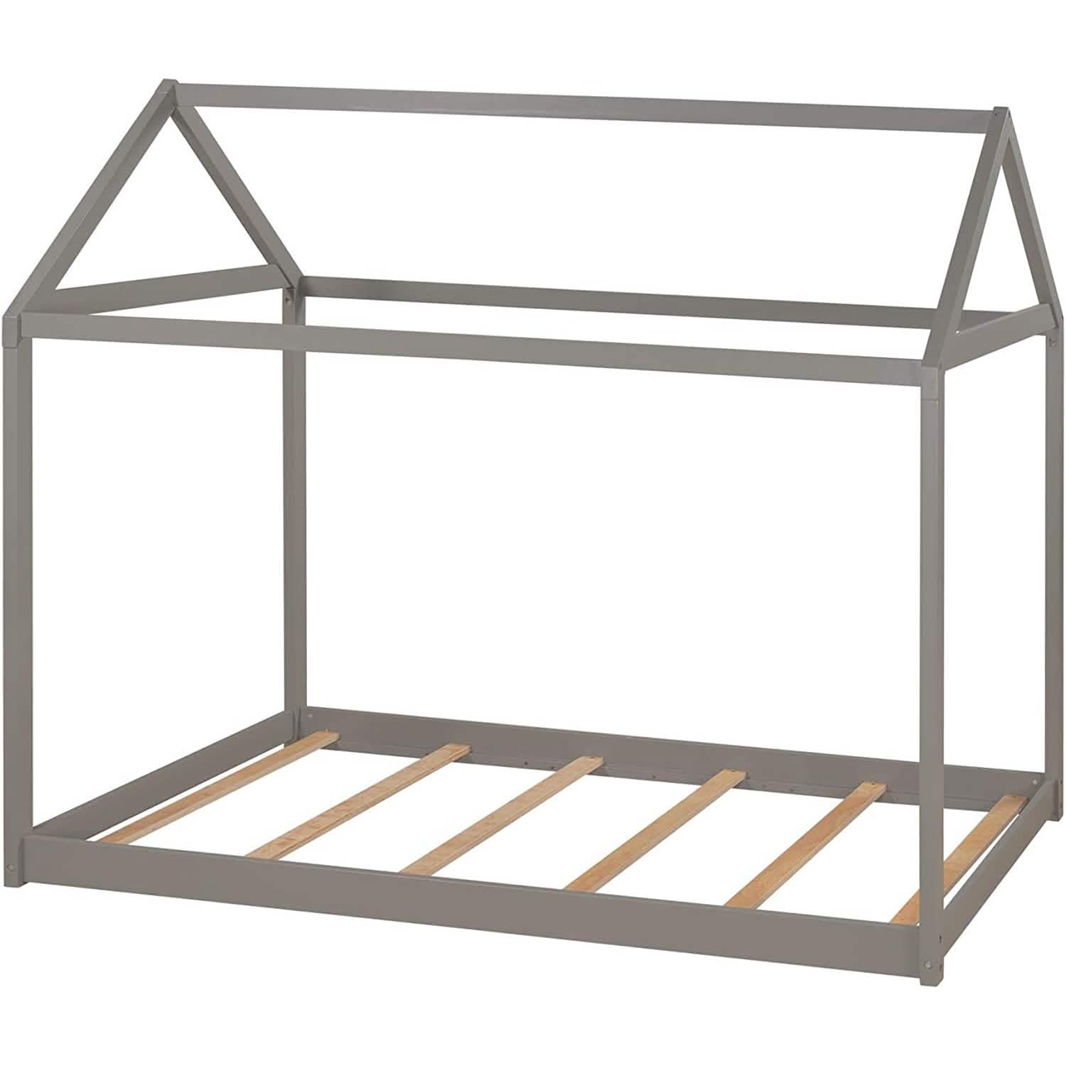 Kids House Bed Frame Twin Floor Bed
