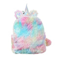 Kids Soft Tie-Dye Unicorn Backpack