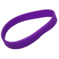 Silicone Wrist Bands - Tub of 36 - Purple
