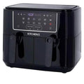 Kitchen HQ 10-in-1 9-Quart Dual Air Fryer with Kebabs (Refurbished)