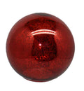 Mercury Glass Gazing Ball - Red Small