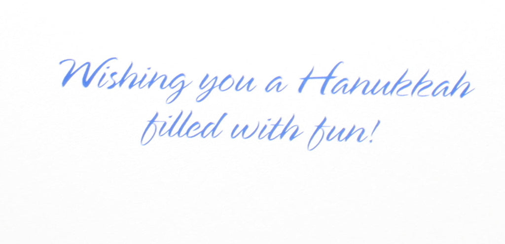Hanukkah Dreidle Card