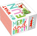 Holiday Square Treat Box 2 Pack - Red