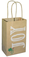 Paper Images Kraft Gift Bag - Joy Jr Cub