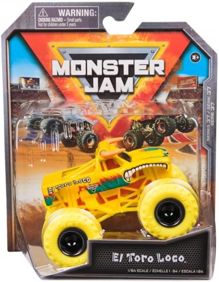 Monster Jam Official 1:64 Scale Monster Truck -  El Toro Loco
