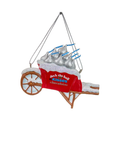 Hershey's Kisses Wheelbarrow Ornament