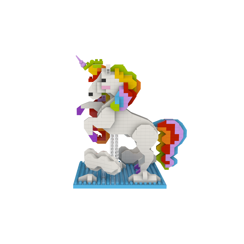 Mini Building Blocks - Unicorn