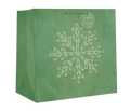 Square Jumbo Gift Bag - Snowflake