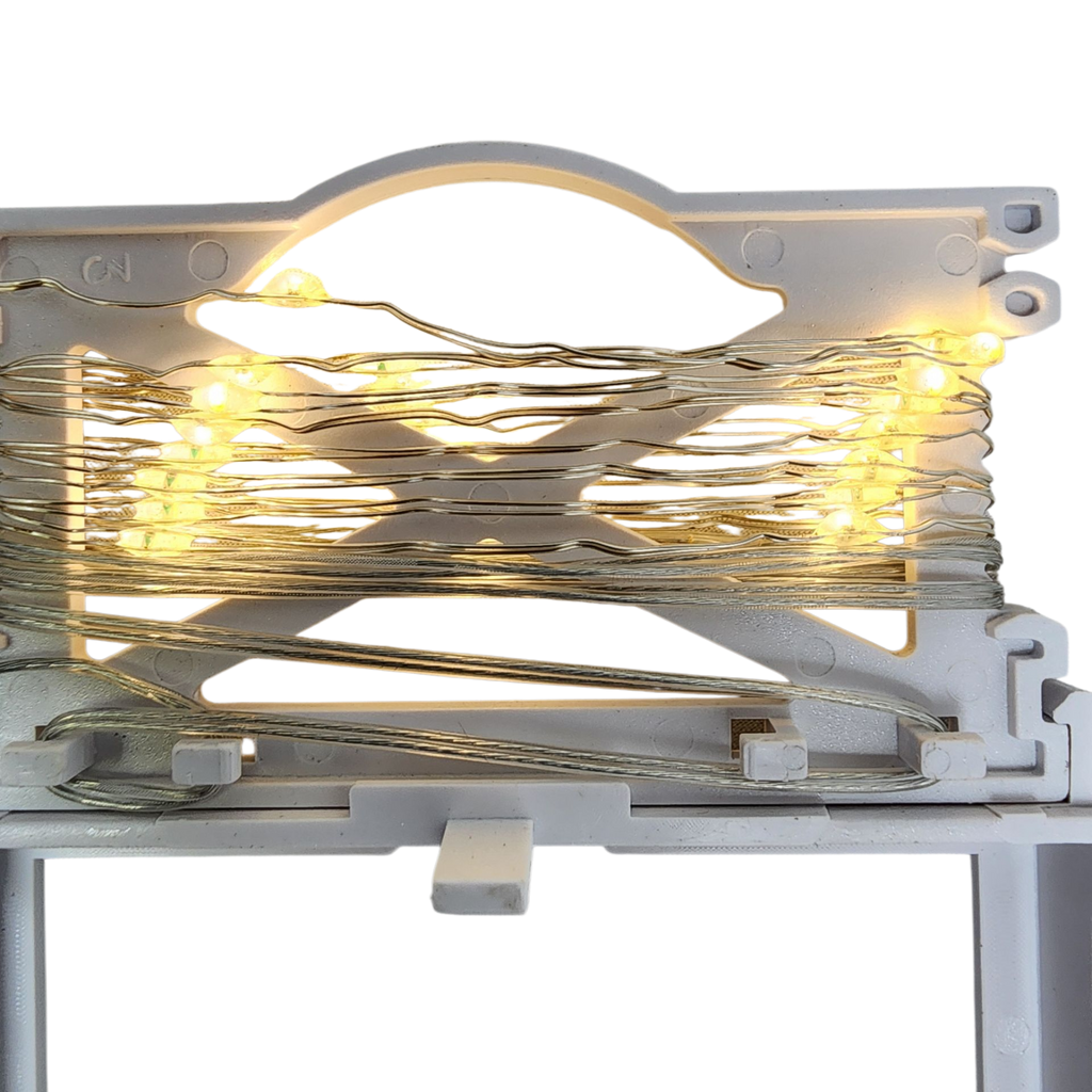Super Bright Yellow 24 LED Light String for Villages