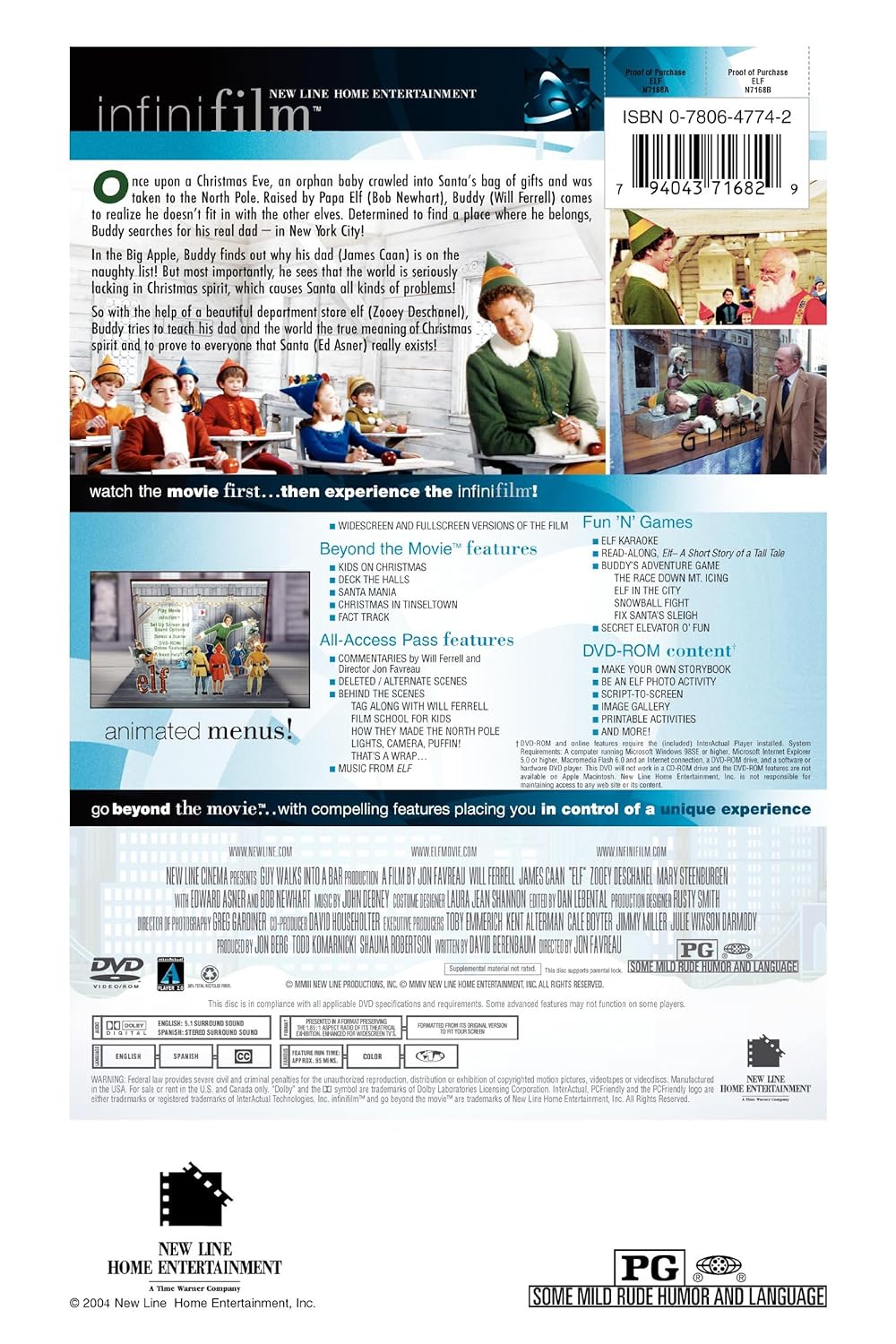 Elf DVD