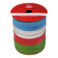 1/8 Inch Curling Ribbon - 4 Colors - 17.5 Feet Each - Blue/Silver/Red/Green