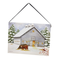 Fiber Optic Lighted Canvas Art - Farm Animals