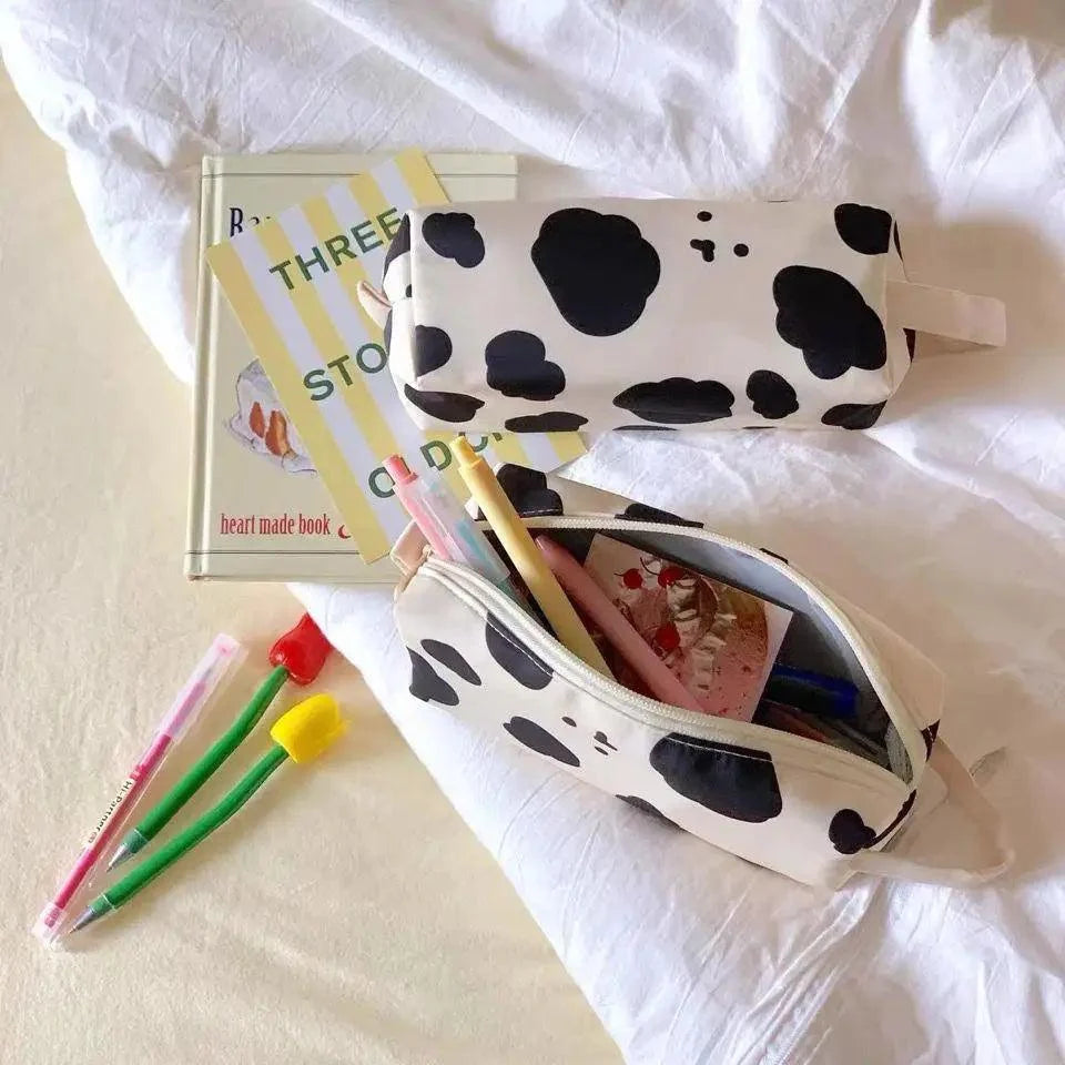 Large Capacity Students Pencil Case High School Office College Pouches For Make Up And Pencils