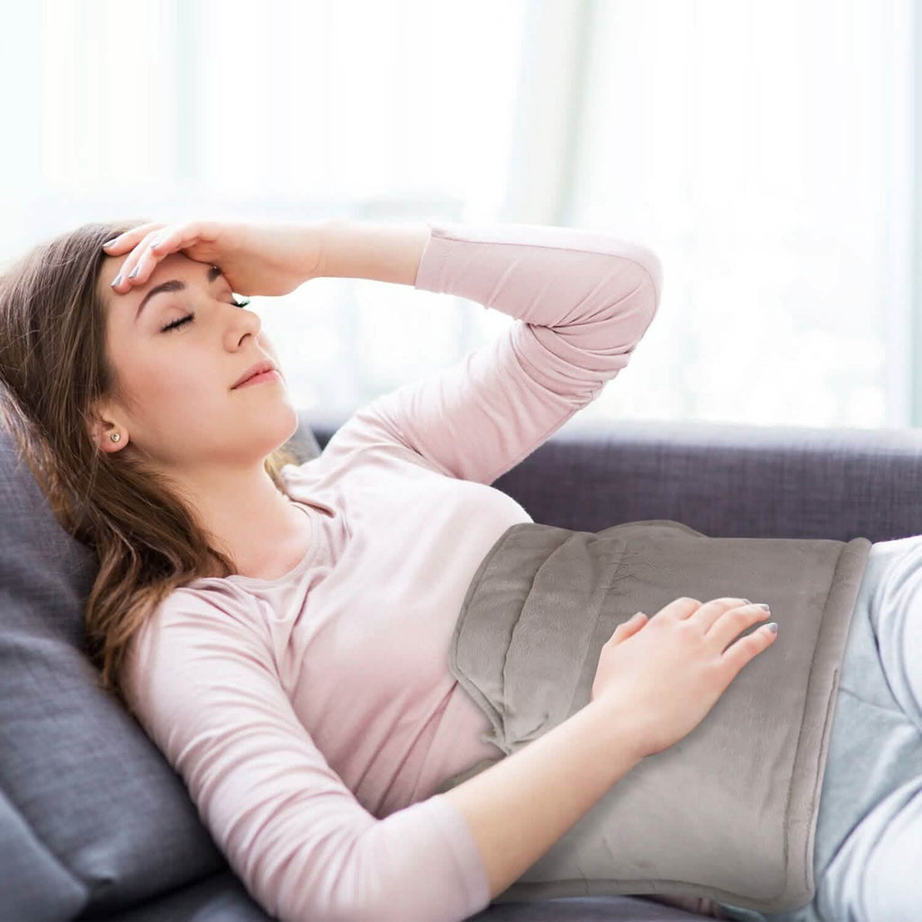 Large Weighted Heating Pad for Neck and Shoulders