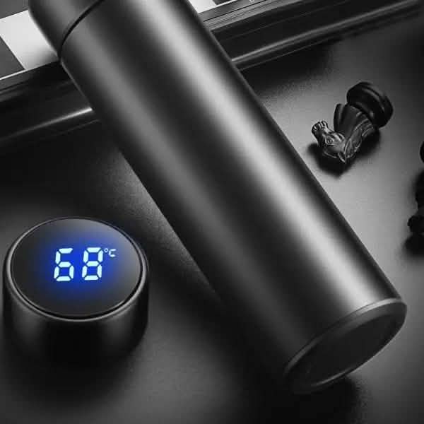LCD Temperature Display Insulation Cup