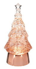 LED Light Up Tree Mini Shimmer – Rosy Radiance