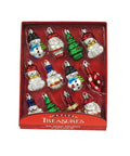 Miniature Shatterproof Ornaments - 12 Piece Box Set