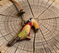 Little Bird Leather Bag Charm
