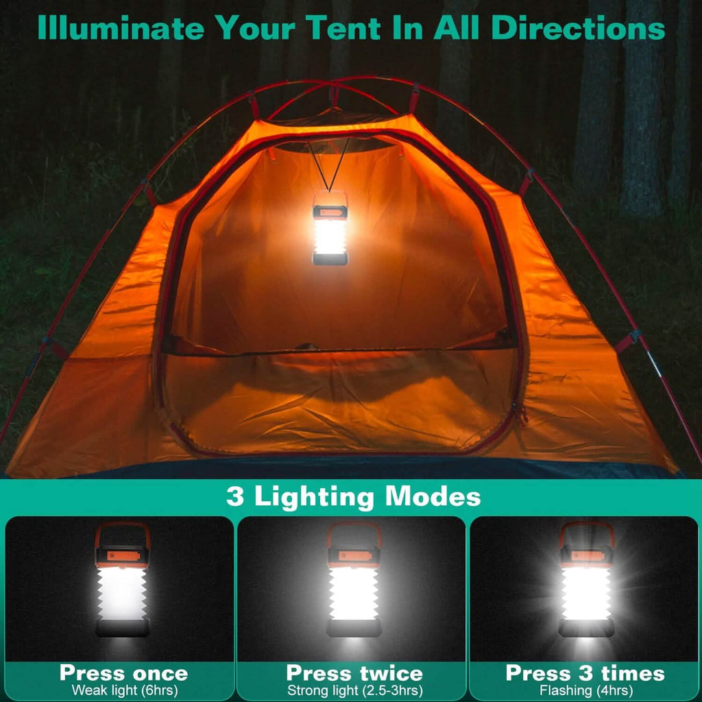 LED Collapsible Solar Camping Lantern
