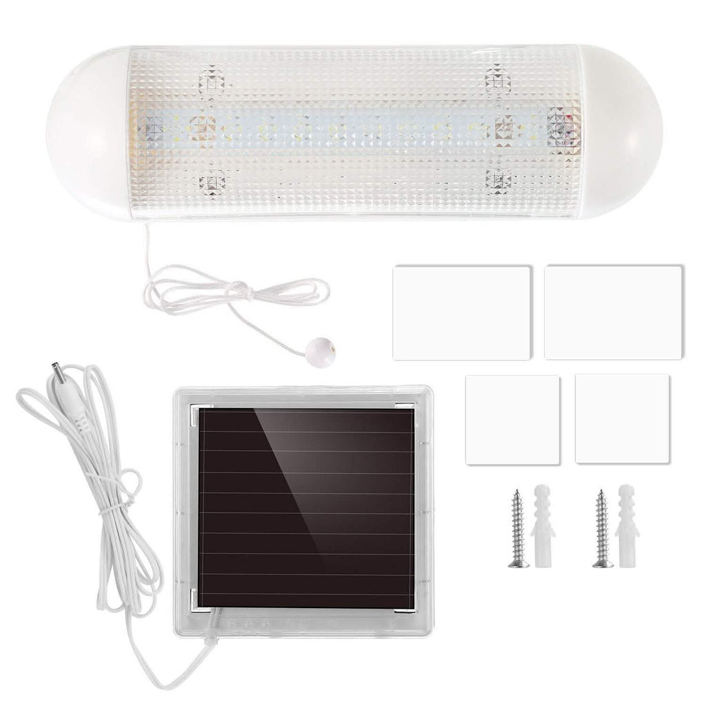 LED Solar Lights Powered Security Light Kit
