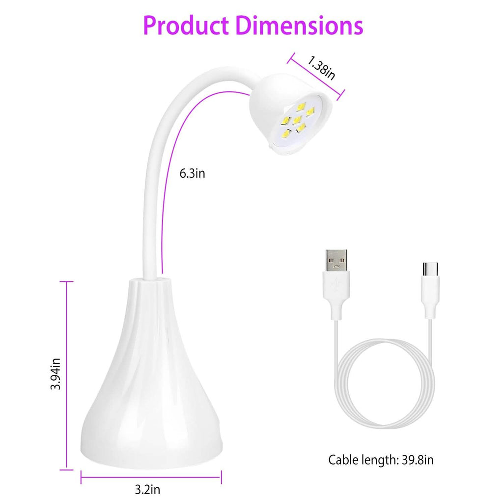 LED UV Nail Lamp Polish Dryer Lamp