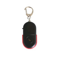 LED Whistle Key Finder Flashing Beeping Sound Control Alarm Anti-Lost Key Locator Finder Tracker With Key Ring